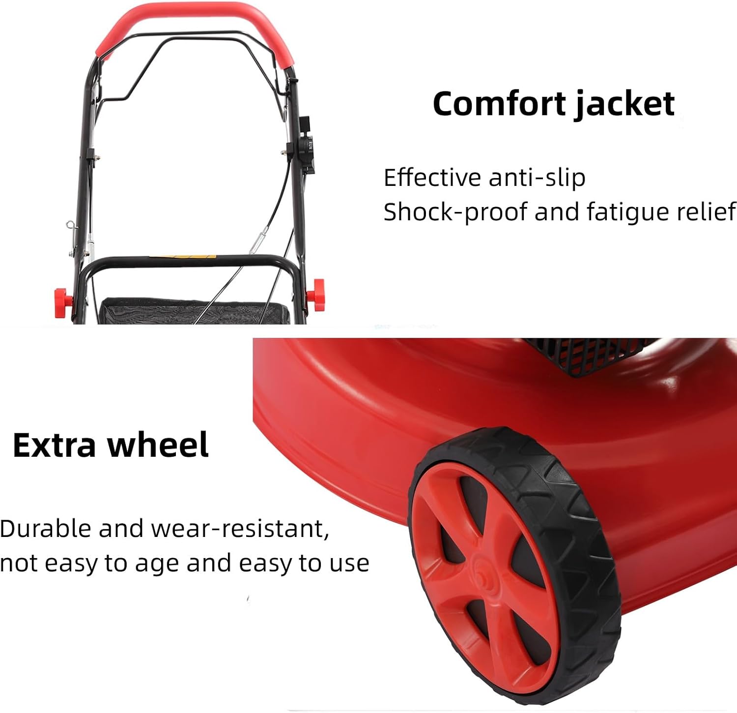 Self-Propelled 20-Inch Gas Lawn Mower with Bagger K89001
