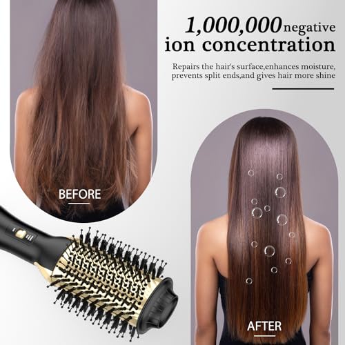 Hot Air Brush for Volumizing and Styling, Salon Blowout for All Hair Types O508876
