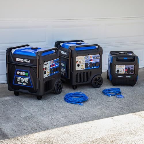 9,500-Watt Dual Fuel Digital Inverter Portable Generator P202