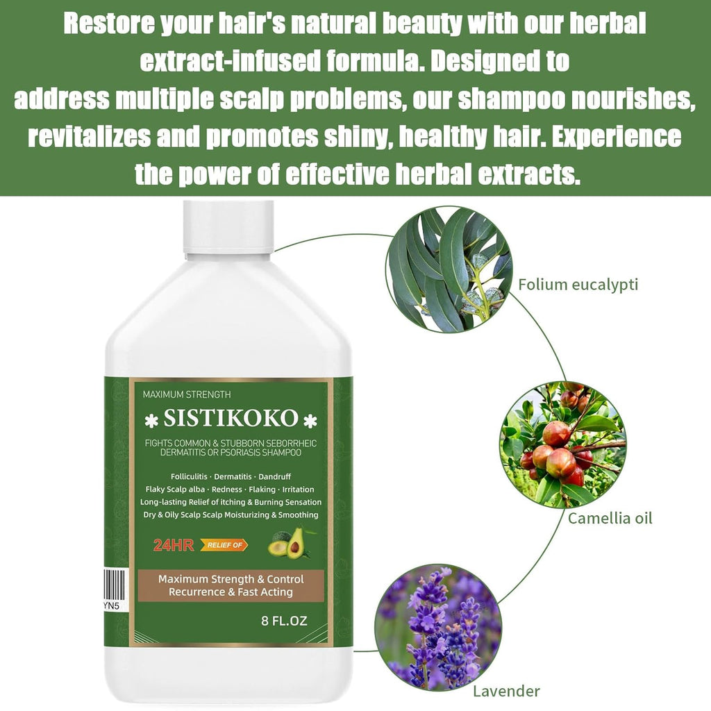 Folliculitis and Dandruff Shampoo for Itchy Scalp I698016