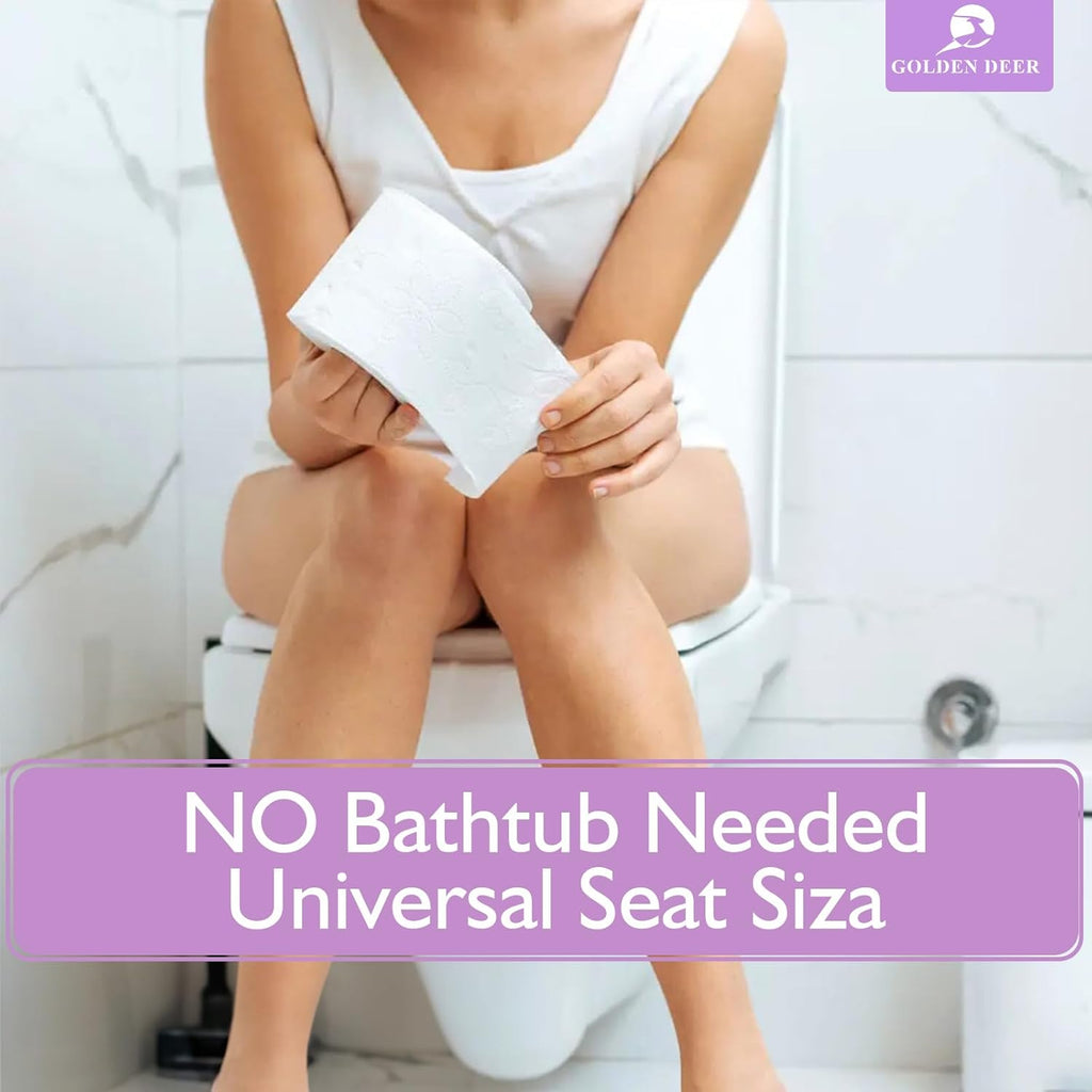 Sitz Bath for Toilet Seat, Automatic Flushing, Postpartum Care N5630