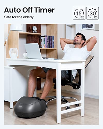 Foot Massager with Heat, Shiatsu Deep Kneading, Electric Foot Massage Y23619
