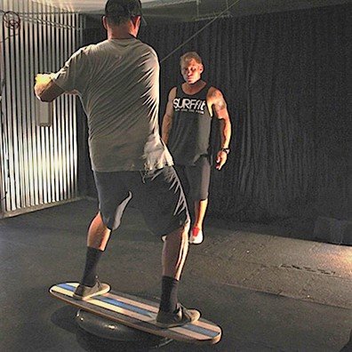 Balance Board with Roller for Surfers, Snowboarders, SUP, Fitness T412446