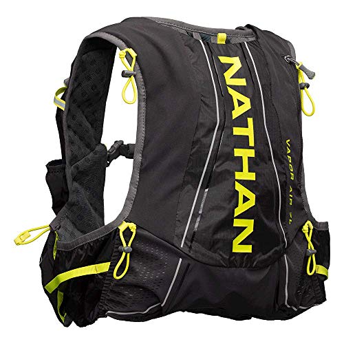 Nathan Men’s Hydration Pack/Running Vest – VaporAir 7L Capacity with 2.0 L Water Bladder Included, Hydration Backpack