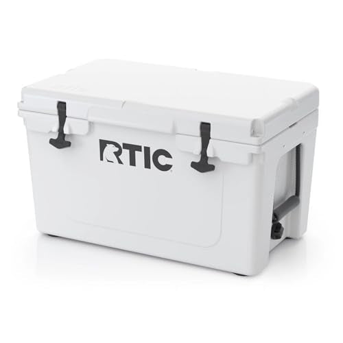 RTIC 45 QT Ultra-Tough Cooler Hard Insulated Portable Ice Chest Box for Beach, Drink, Beverage, Camping, Picnic, Fishing, Boat, Barbecue