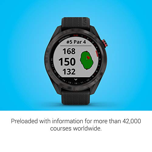 Golf Smartwatch with Large Color Touchscreen and Ceramic Bezel D958