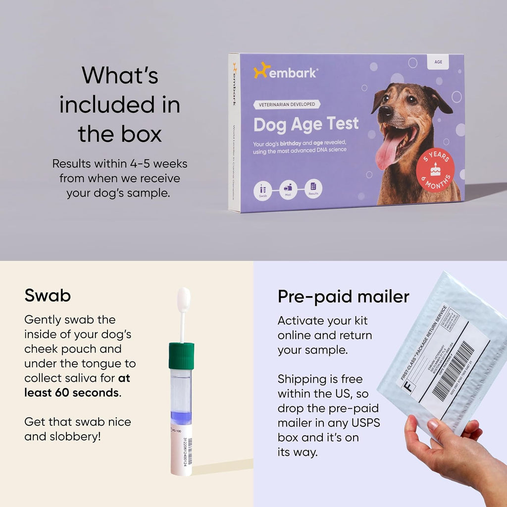 Dog DNA Test & Age Test Bundle N2336