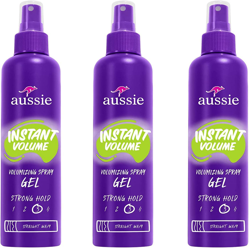Aussie Headstrong Volume, Spray Gel 5.7 oz (Pack of 3)
