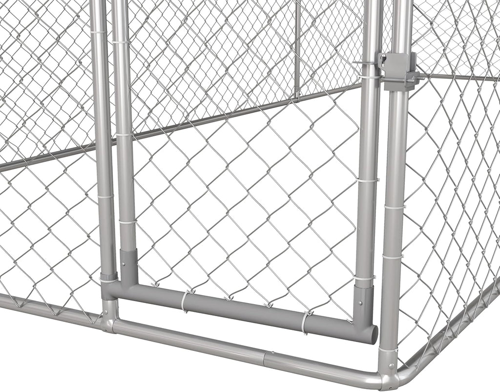Large Outdoor Dog Kennel with Waterproof Cover and Secure Lock T890