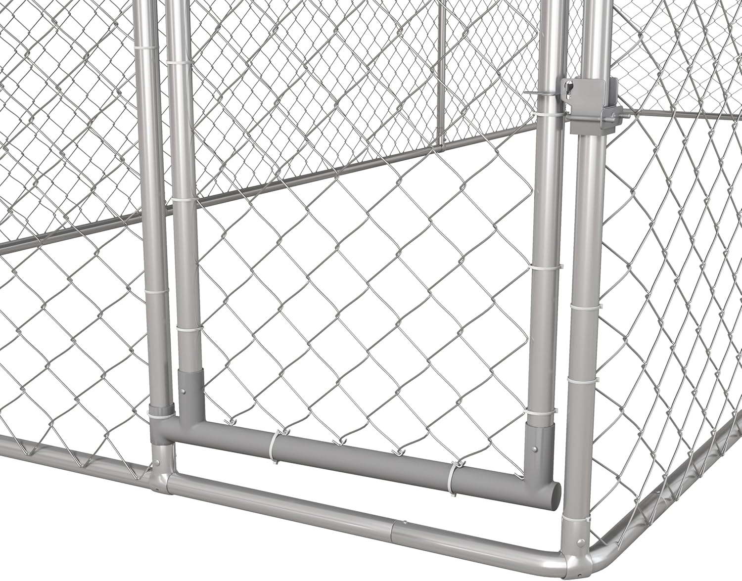 Large Outdoor Dog Kennel with Waterproof Cover and Secure Lock T890