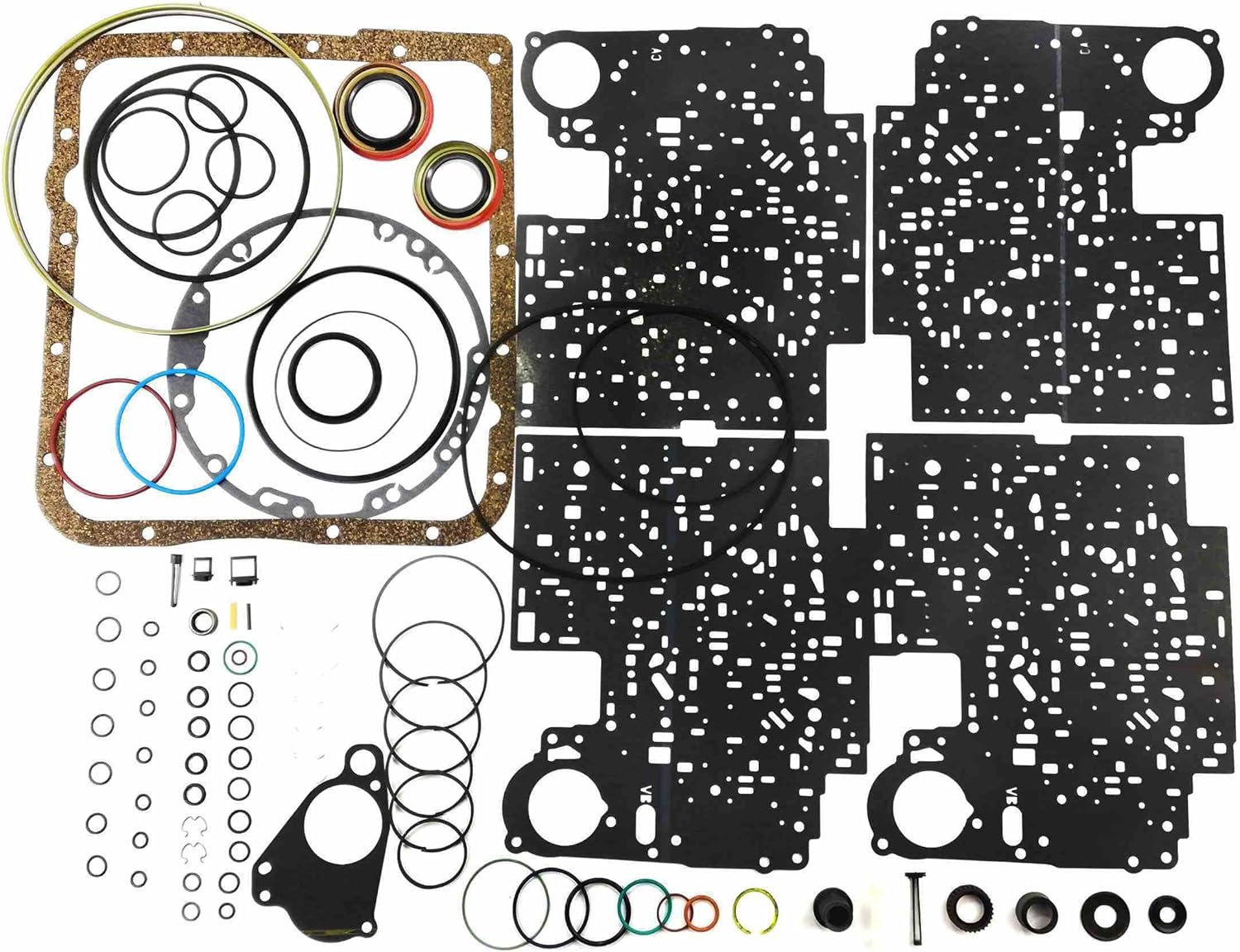 4L60E Overhaul Kit 2004-On Gaskets O-Rings Lip Seals N343512