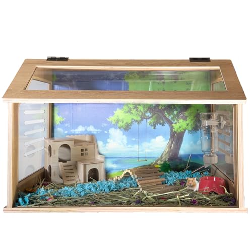 Small Animal Cage for Hamsters, Guinea Pigs, and Mice H72238