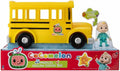CoComelon Official Musical Yellow School Bus, Plays Clips from ‘Wheels on The Bus,’ Featuring Removable JJ Figure – Character Toys for Babies, Toddlers, and Kids