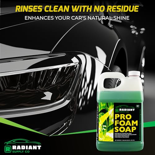 Professional Car Wash Soap for Foam Cannons or Bucket Washes, Ultra Concentrated, pH Balanced, 16oz X49252
