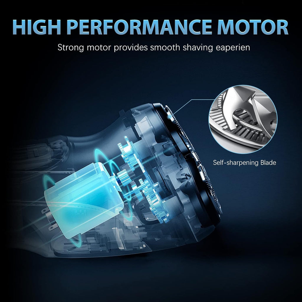 Electric Razor for Men, Body Hair Trimmer, Beard Trimmer with USB Rechargeable R14037