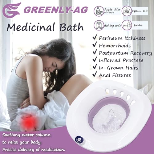 Sitz Bath for Postpartum Care and Hemorrhoid Relief J714
