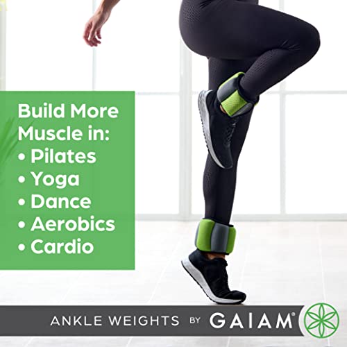 Ankle Weights for Strength Training with Adjustable Straps H545884
