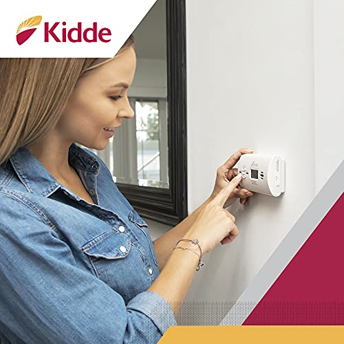 Carbon Monoxide Detector, AA Battery Powered CO Alarm with LEDs X7018
