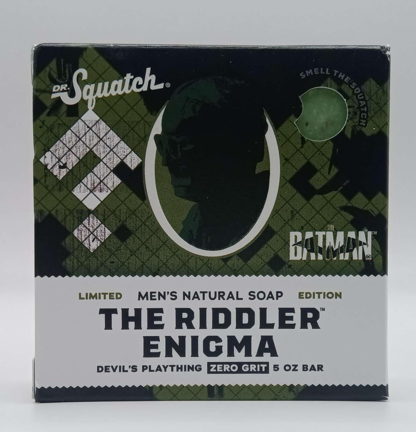 Dr. Squatch All Natural Bar Soap for Men Limited Edition, The Riddler Enigma