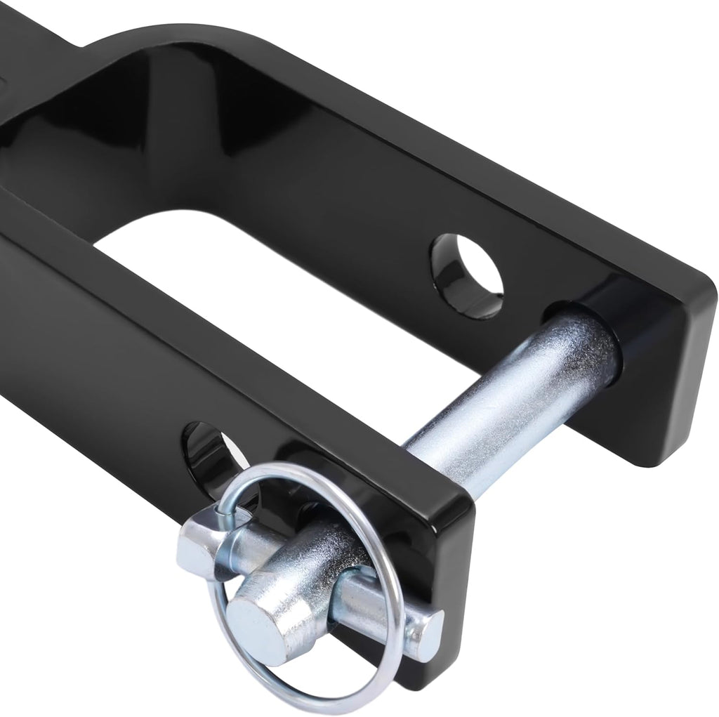 Quick Hitch Adapter for Category 1 3-Point Tractors, Steel Black S365