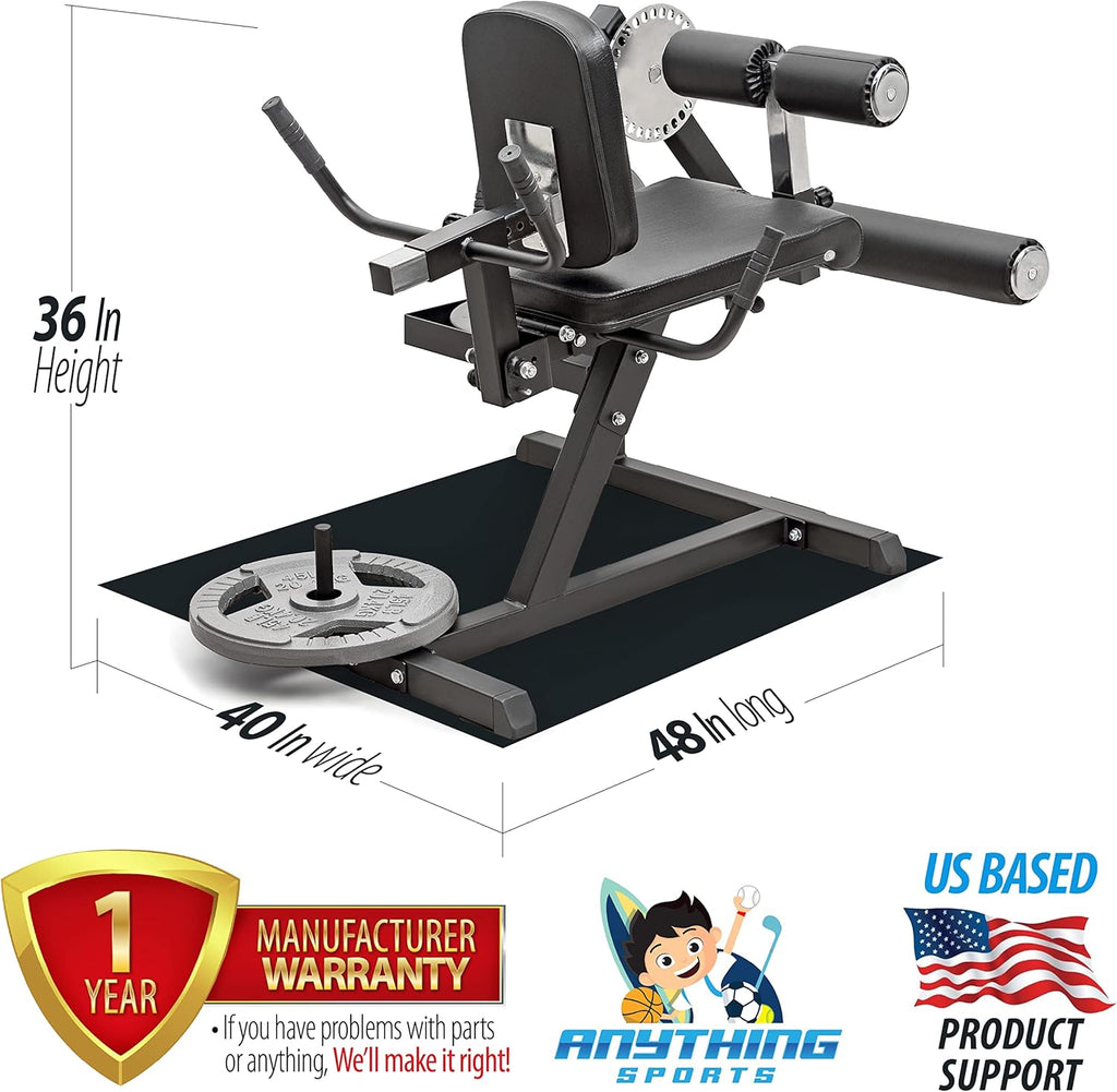 Adjustable Leg Extension and Curl Machine R1575