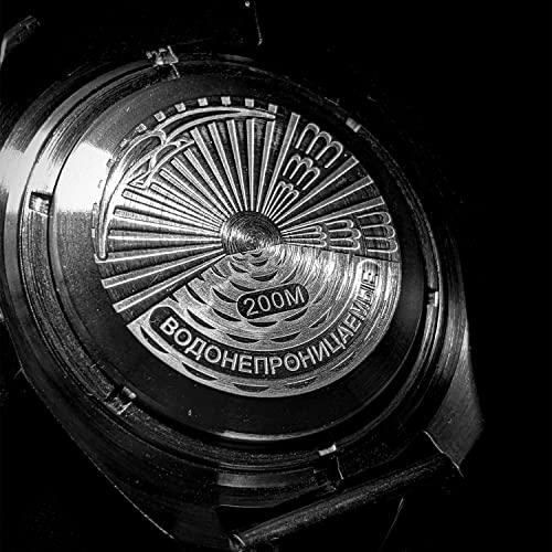 Komandirskie Automatic Self-Winding Russian Military Diver Wrist Watch, 200m Water Resistance Z70587