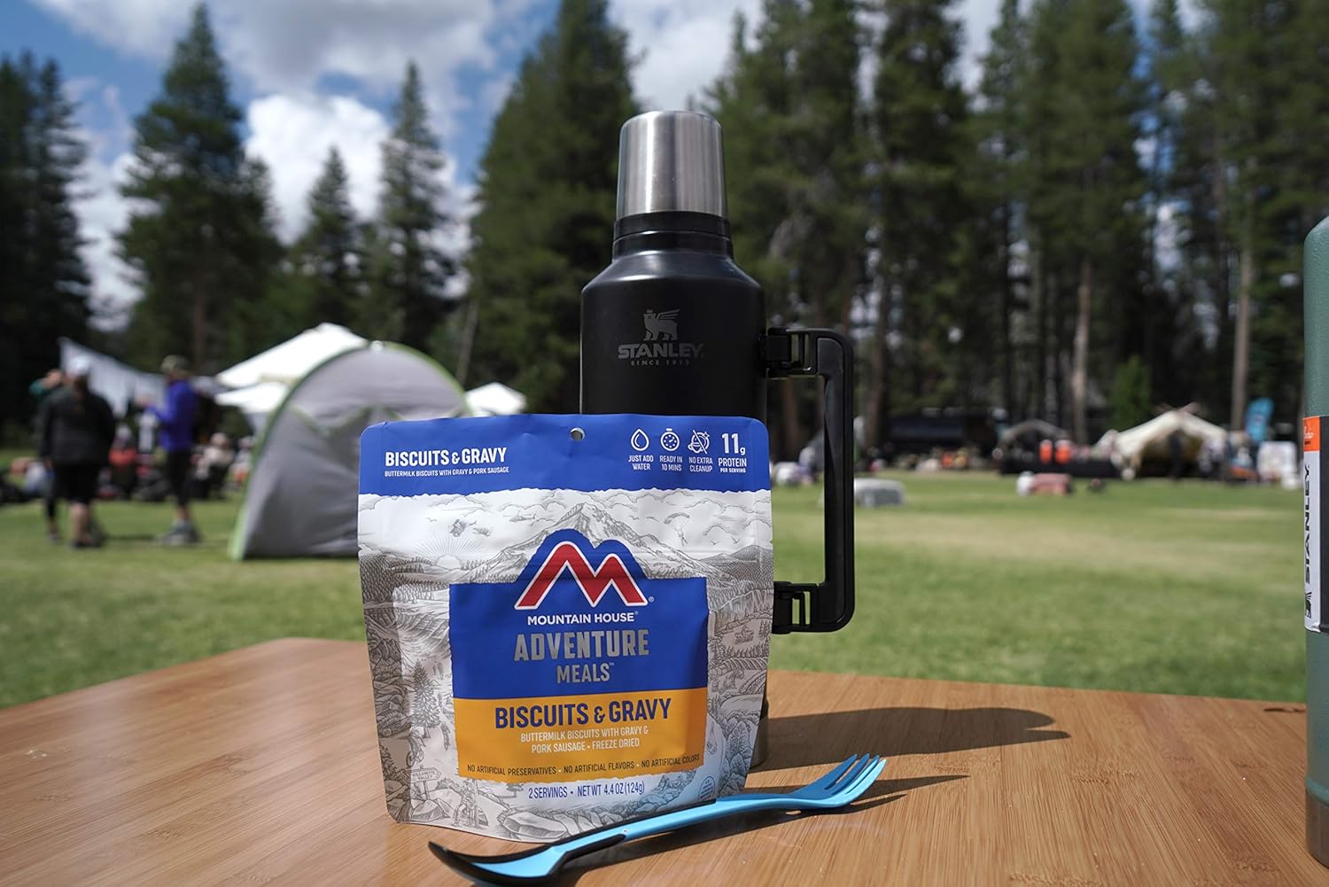 Scrambled Eggs with Bacon Freeze Dried Camping Food M1482