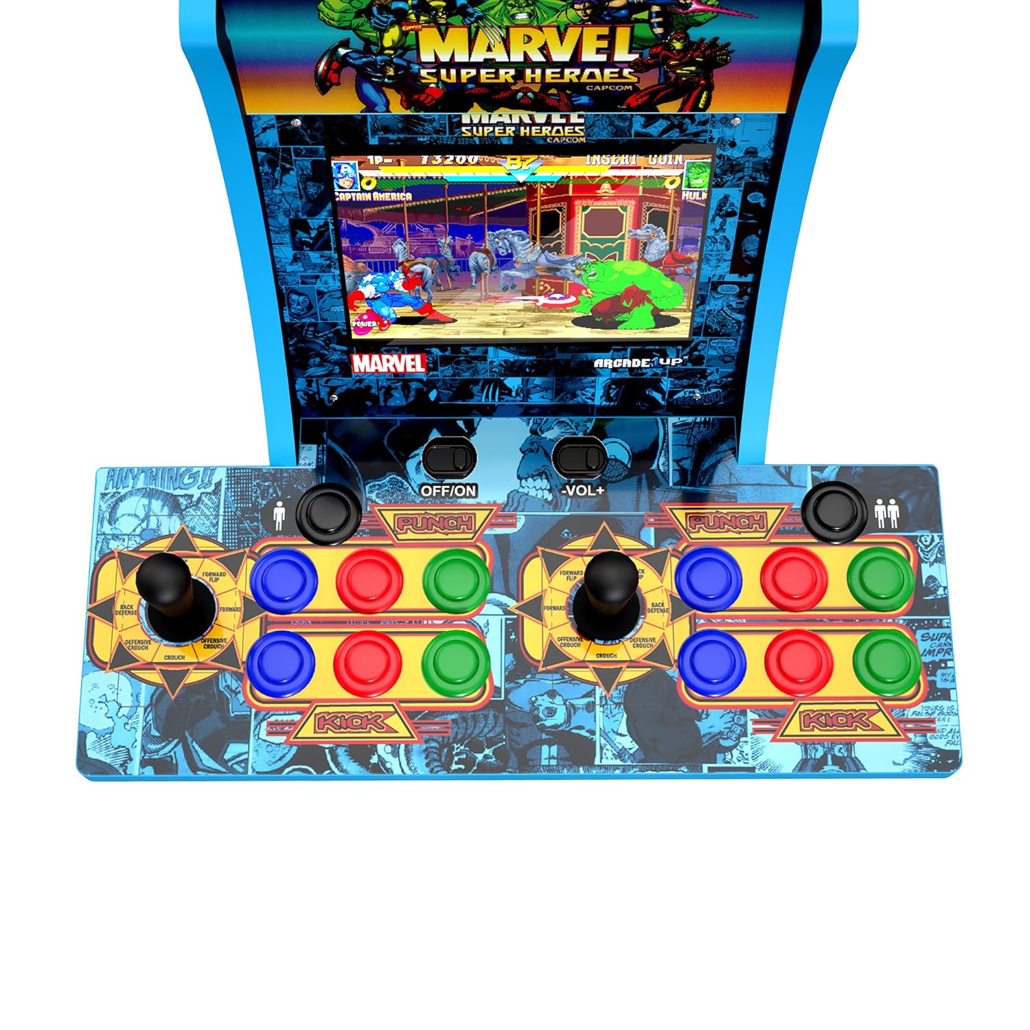 Marvel Super Heroes 2 Player Countercade Electronic Games D526772