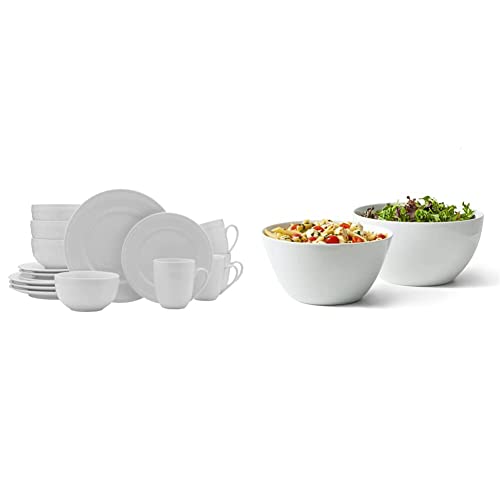Fitz and Floyd Beaded 16 Piece Dinnerware Set, Service for 4