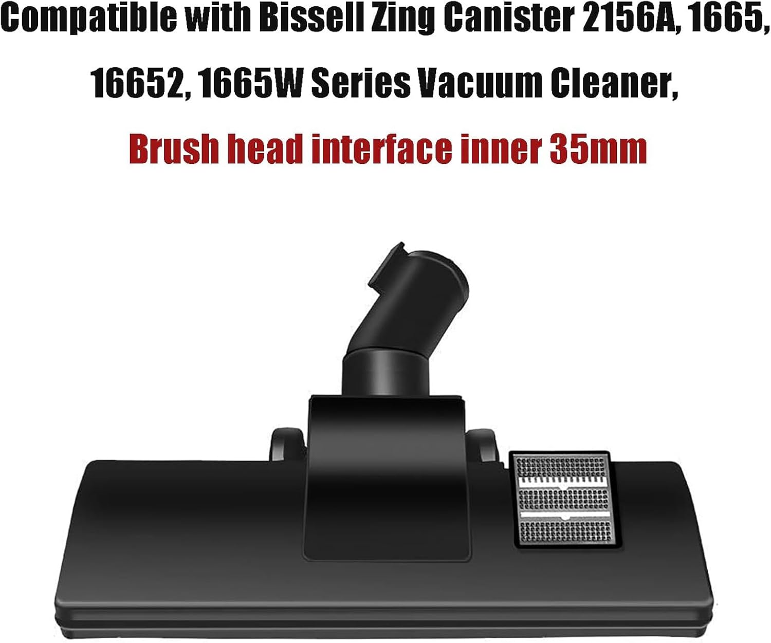 Floor Brush Head for Canister Vacuum, Replacement Part B72910