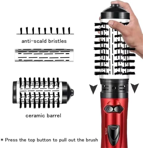 3-in-1 Hot Air Styler with Rotating Hair Dryer Brush for Wet and Dry Hair Z22012