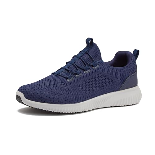 Avia Anchor SR Mesh Slip On Black Non Slip Shoes for Men, Water Resistant Mens Work Shoes & Restaurant or Food Service Sneakers - Med or Wide Comfortable Slip Resistant Work Shoes Men, Safety Footwear