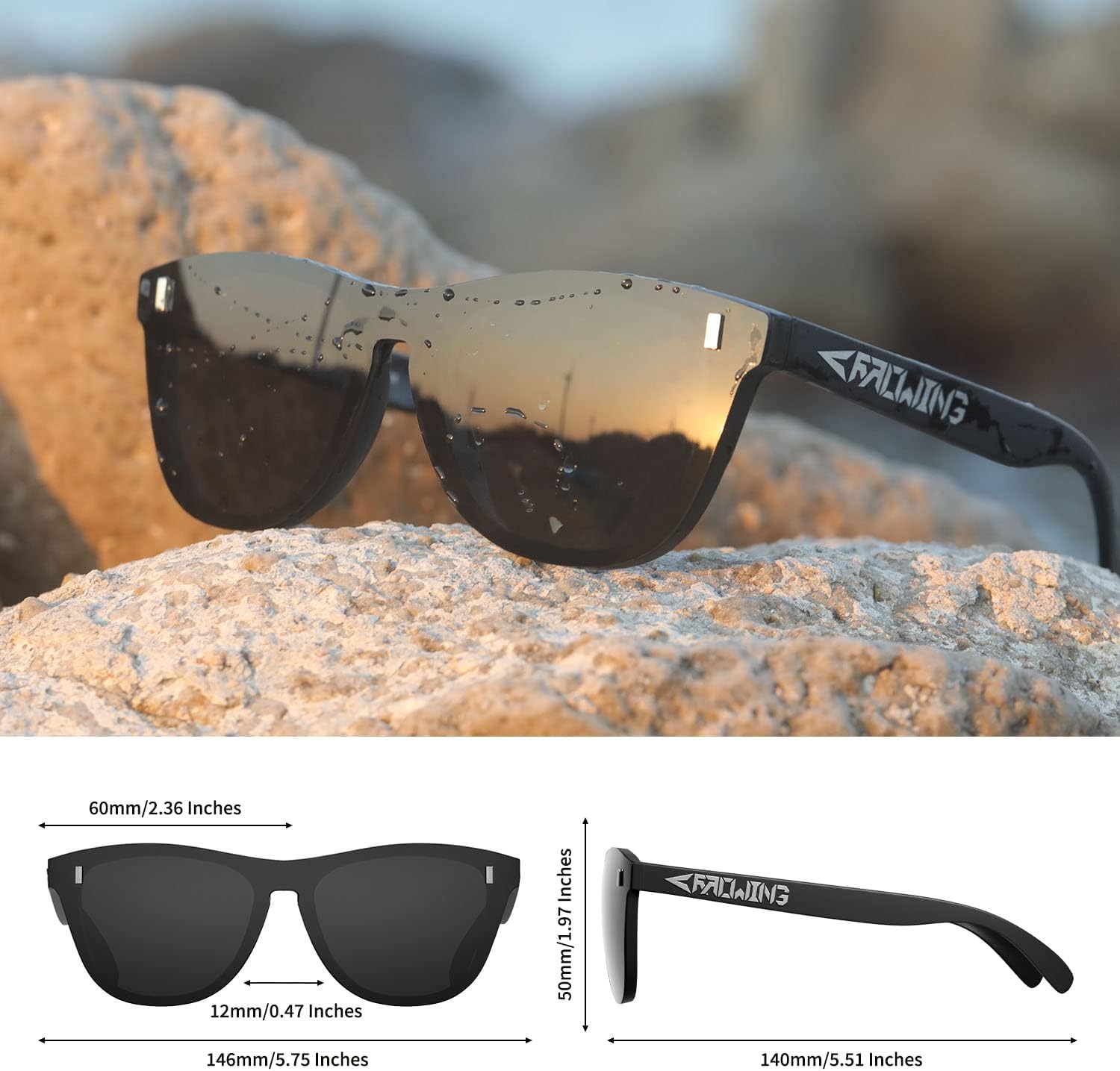 HD Polarized Sunglasses UV400 Protection H2587