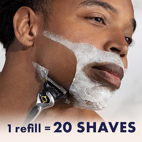 Razor Refills for Men, 5-Blade with Precision Trimmer, 8 Count F49791