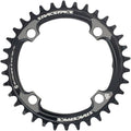 Race Face Narrow Wide Single Chainring, Black, 104x34