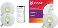 Kidde Smart Smoke & Carbon Monoxide Detector WiFi Alexa Compatible Hardwired w/Battery Backup Voice App Alerts 2 Pack + 1 Detector