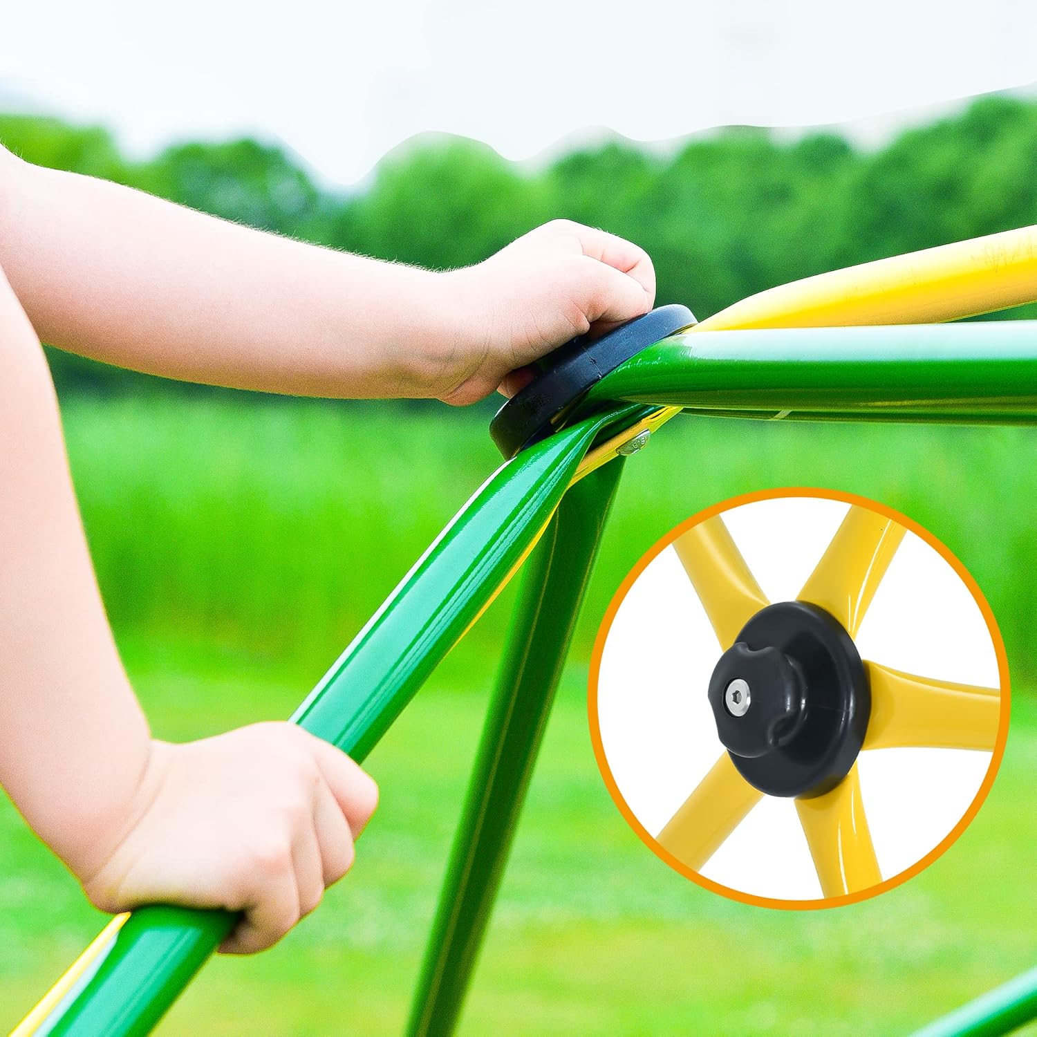 12FT Climbing Dome Outdoor Geometric Climber for Kids M21075