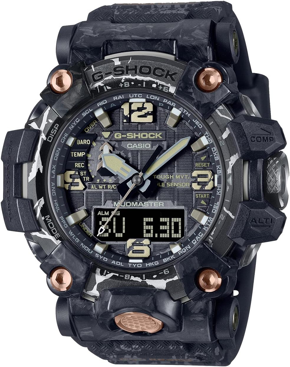 Casio GWG-2000CR-1AJF G-Shock Master of G Mudmaster Triple Sensor Model Watch Japan Import Sep 2023 Model