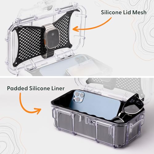 Waterproof Dry Box Protective Case for Cameras, Phones, Ammo, Camping & Boating L7924