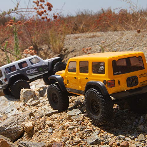1/24 RC Rock Crawler 4WD Truck Yellow V6698