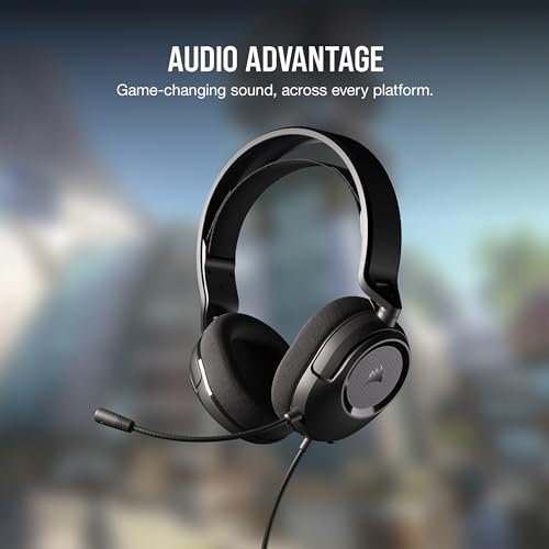 Wired Gaming Headset with 7.1 Surround Sound and Flexible Microphone A784630