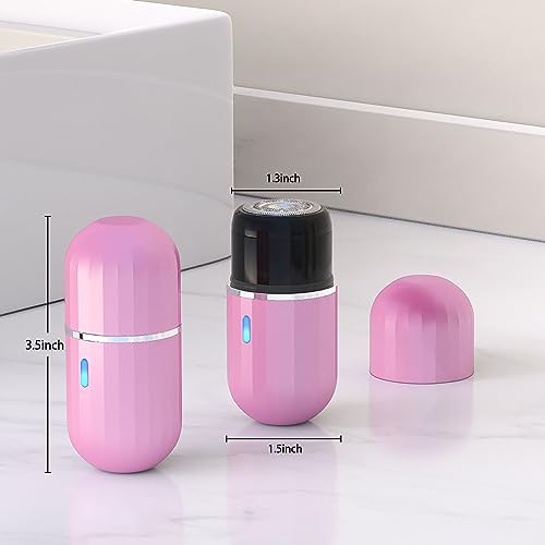 Rechargeable Electric Razor for Women, Waterproof Facial Hair Removal K59319
