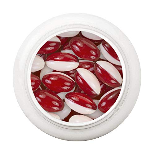 Stool Softener Docusate Sodium 100mg Red & White Capsules Gentle Constipation Relief 400 Counts Q72634
