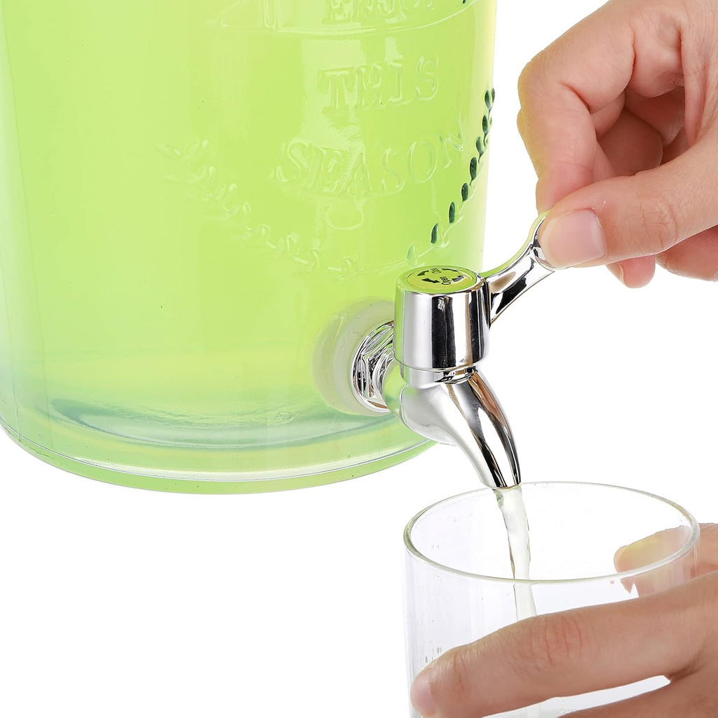 Glass Beverage Dispenser with Spigot, 0.8 Gallon G2993