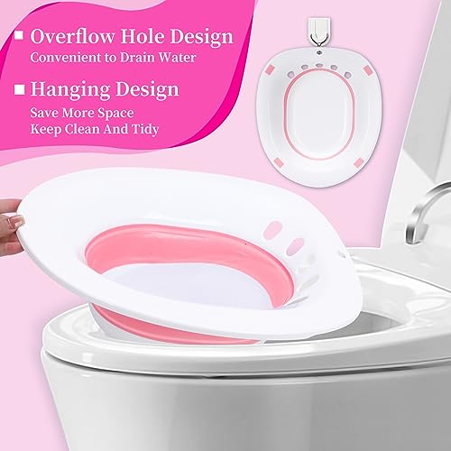 Electric Sitz Bath for Toilet Seat, Postpartum Care Basin, Collapsible I646758