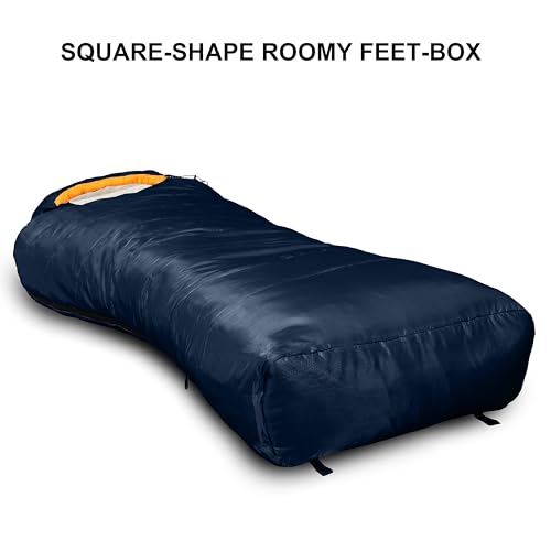 Mummy Sleeping Bag for Adults Camping, XXL Cold Weather Winter Y9467