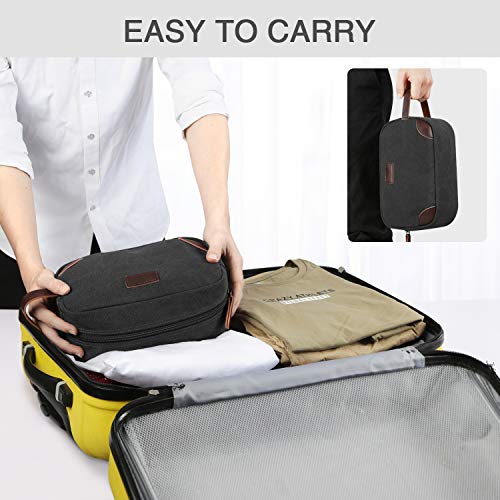Men's Canvas Travel Toiletry Bag TSA Approved C9063