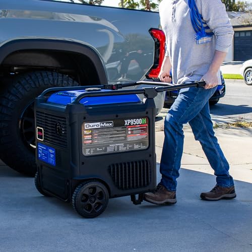 9,500-Watt Dual Fuel Digital Inverter Portable Generator P202