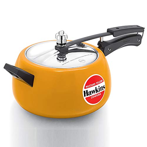 Hawkins CTR50 Pressure Cooker, 5 L, Red