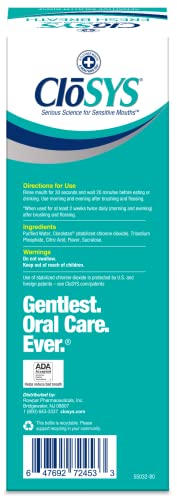 Sensitive Mouthwash, Gentle Mint, Alcohol Free, pH Balanced R884